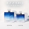 Azzaro Chrome Eau de Parfum - Fresh Aquatic Mens Cologne - Fougère, Aromatic & Woody Fragrance