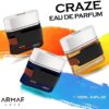 Armaf Craze Noire 3.4 oz EDP for men