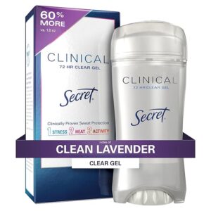 Clinical Strength Invisible Solid Deodorant Clean Lavender