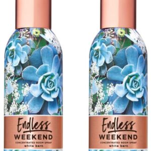 Endless Weekend Room Spray, Bath & Body Works Home Fragrance, Air Freshener, Odor Eliminator, Travel-Size Room Spray, Clean & Refreshing Scent