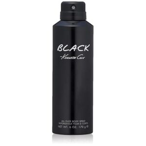 Kenneth Cole Black Body Spray for Men, 6.0 Fl Oz