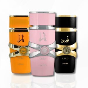 Lattafa Yara, Yara Tous and Asad Fragrance Gift Set