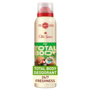 Old Spice Total Body Deodorant Aluminum Free Spray Cucumber Avocado 3 Oz