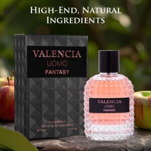  Valencia UOMO Fantasy Men EDP - Spicy & Woody Fragrance | 100Ml Bottle