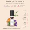 CA Perfume Amber Rouge Saffron Fragrance Body Oil