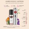 CA Perfume Duo Amber Rouge Saffron for Women & Men