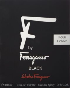 F by Ferragamo Black Salvatore Ferragamo for men