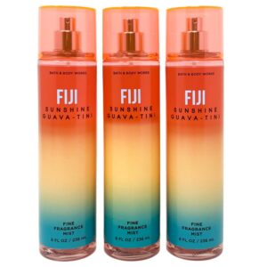 Fiji Sunshine Guava-Tini Fine Fragrance Mist Trio – 3 Full-Size