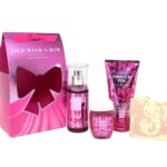 Perfect In Pink Tied With A Bow Mini Gift Bag Trio