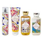 Bath & Body Works Capri Coastal Citrus Deluxe Bundle Set